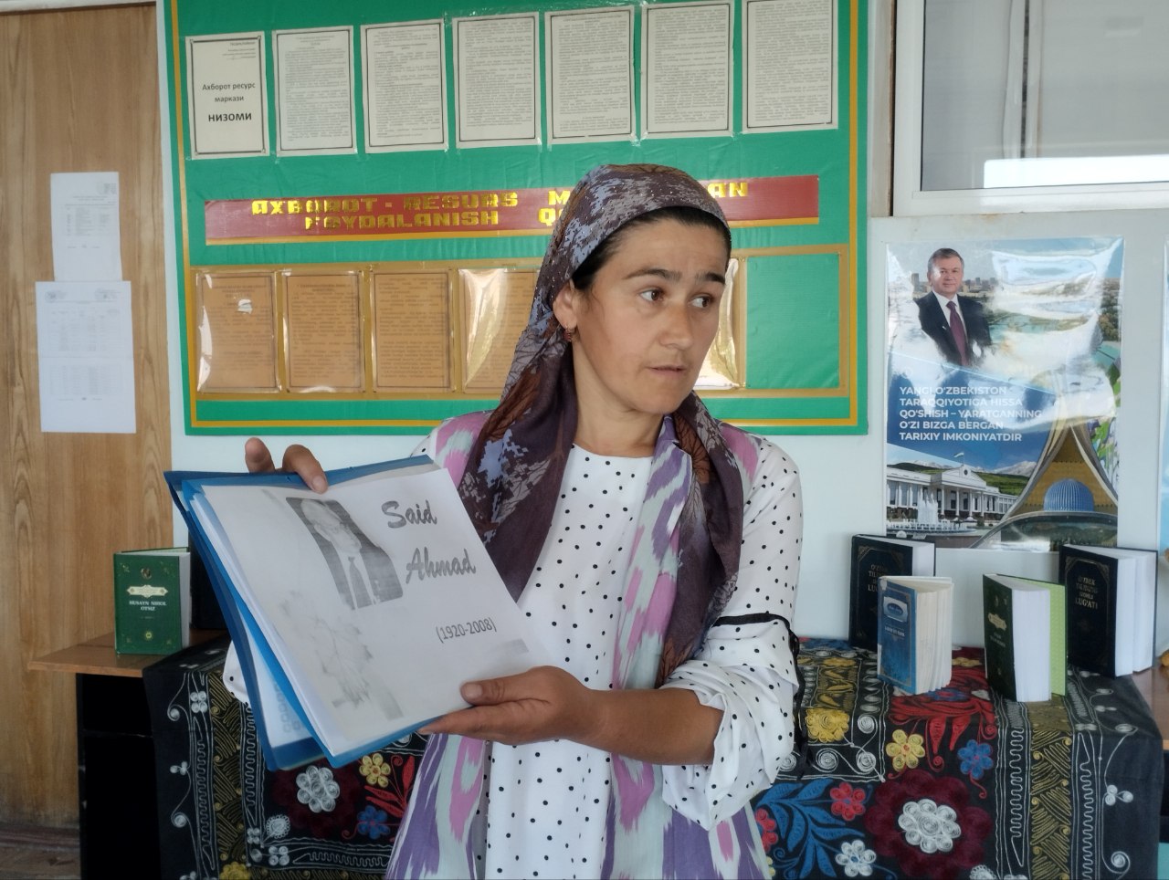 "Yuksak isteʼdod sohibi" mavzusida kitobxonlar ishtirokida davra suhbati tashkil etildi.