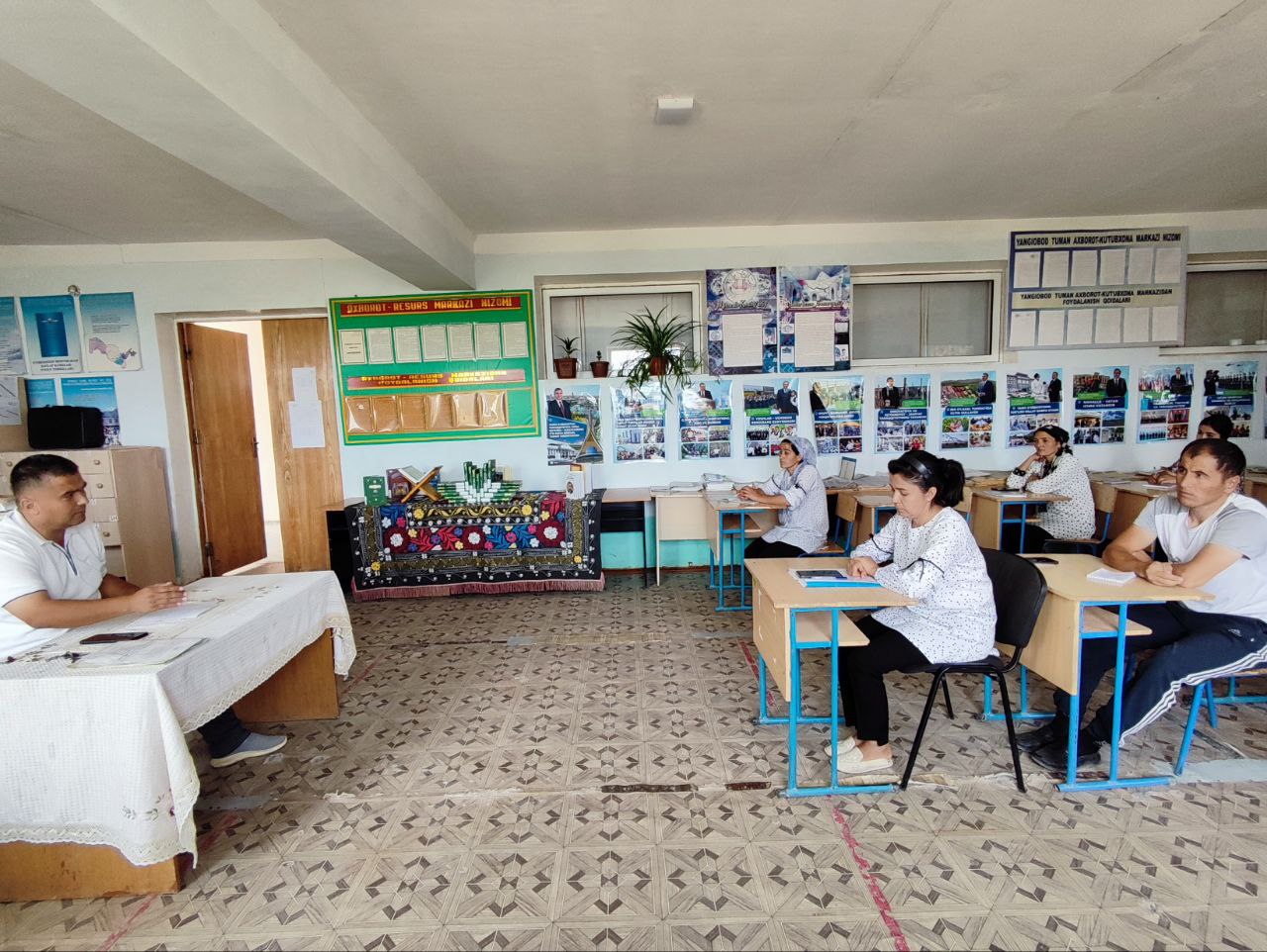 Mustaqilligimizning 33 yilligi munosabati bilan yigʻilish oʻtkazildi.