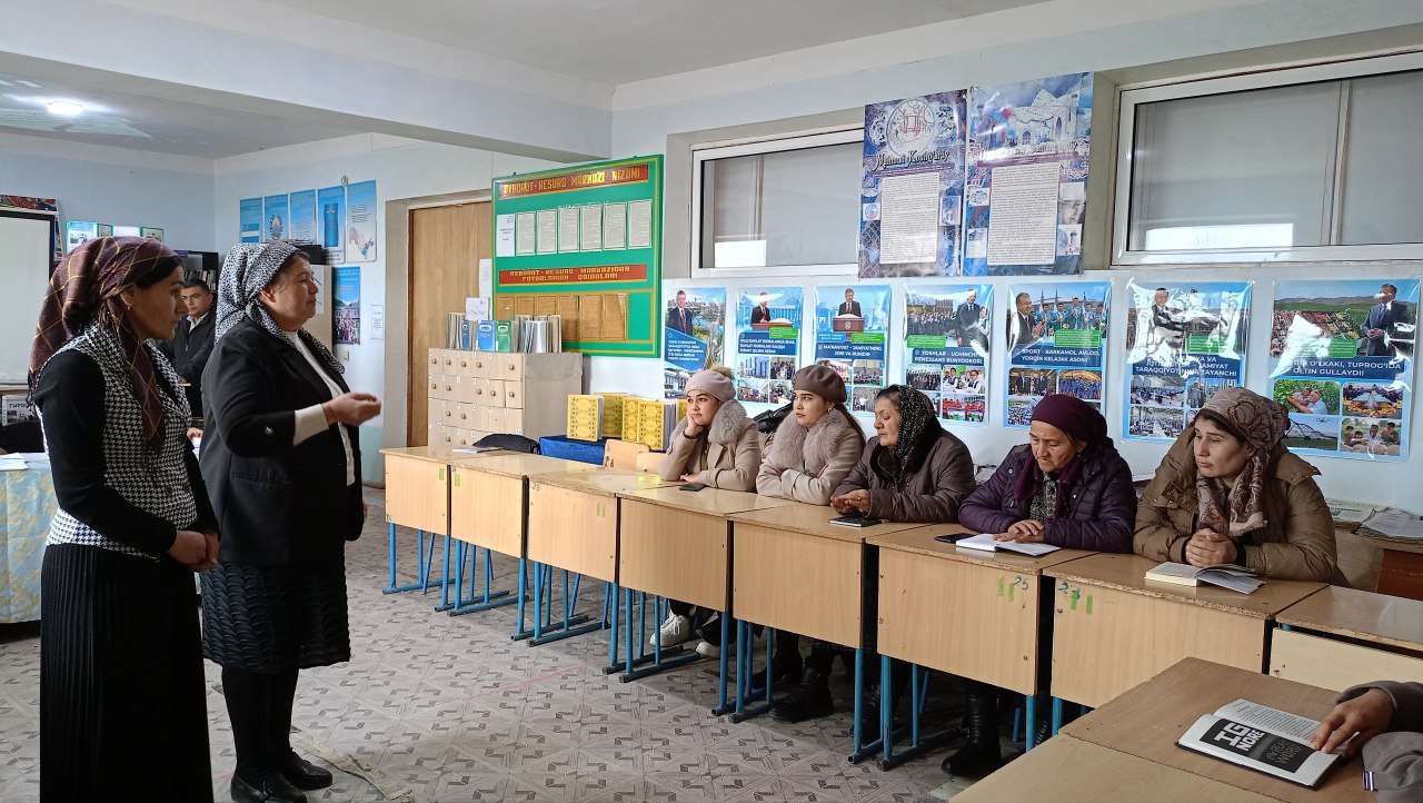 "Kitobxon onalar kuni" tadbiri