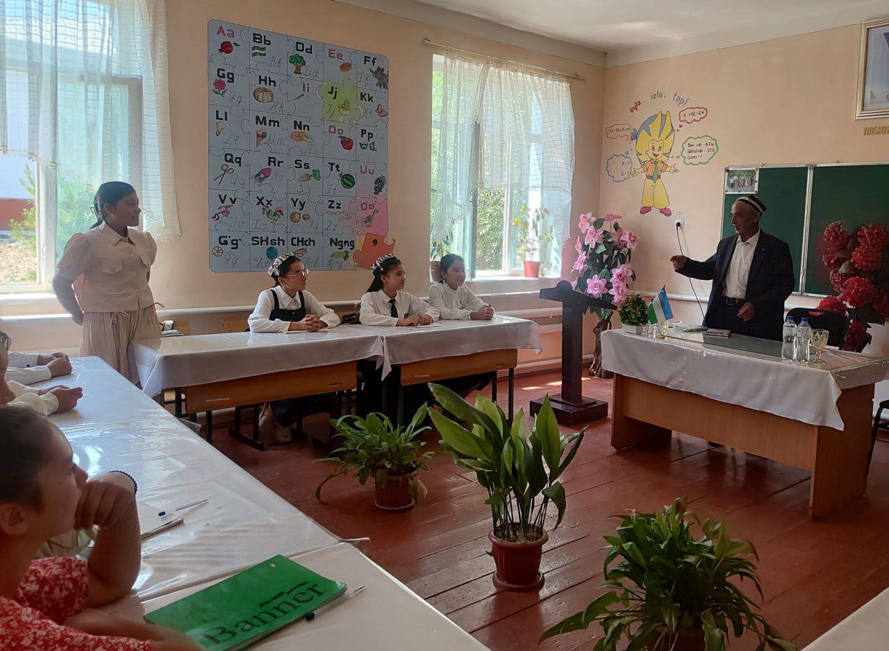 Yangiobod tumanida "DOLZARB 90 KUN" loyihasi davom etmoqda.