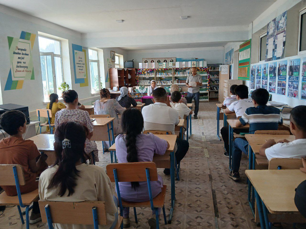 Yangiobod tumanida "DOLZARB 90 KUN" loyihasi davom etmoqda.