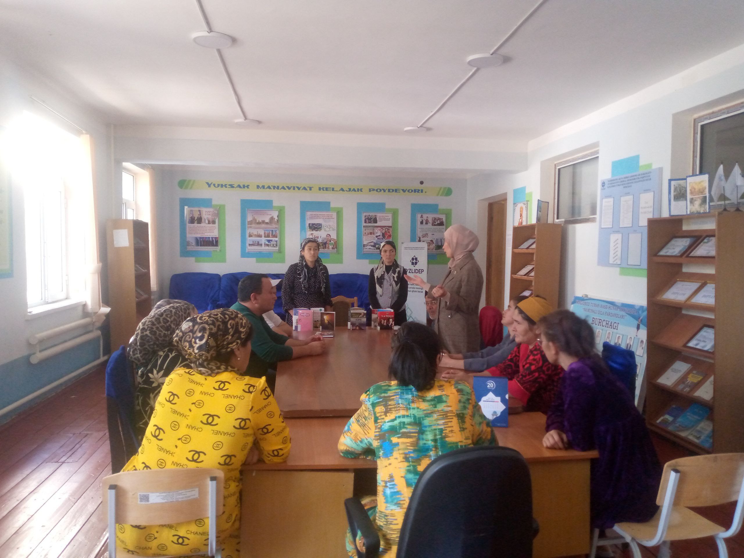 "Kitob ruhiyat davolovchisidir"