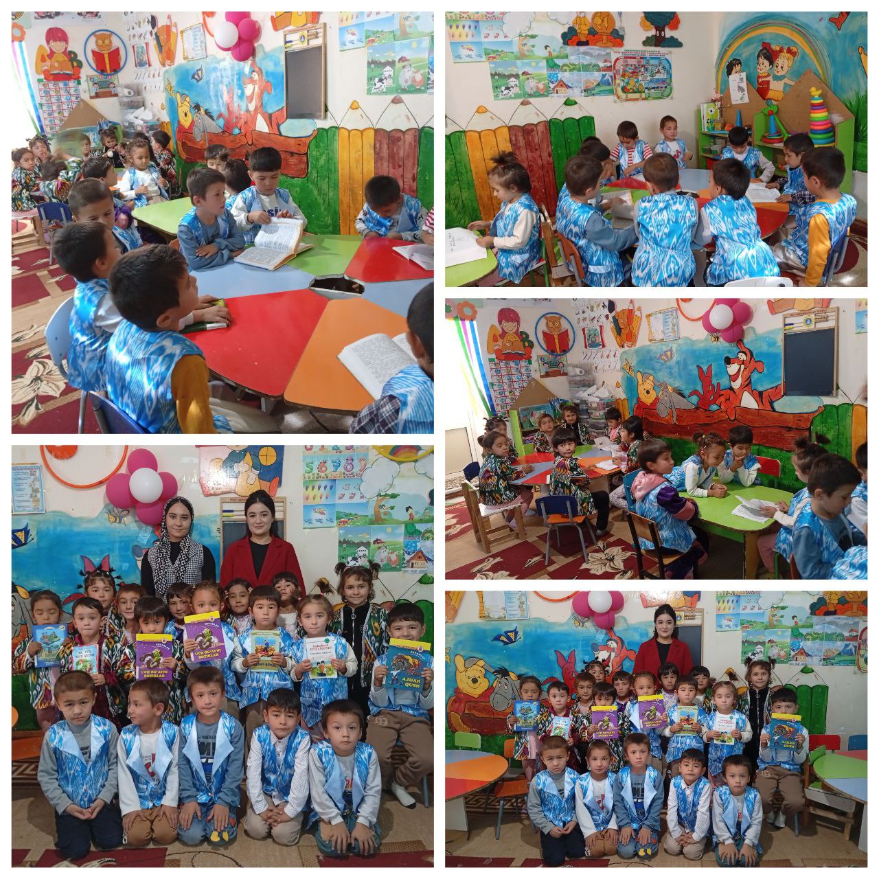 "Kitob -hayot darsligi"shiori ostida jajji kitobxonlarga davra suhbati oʻtkazildi.