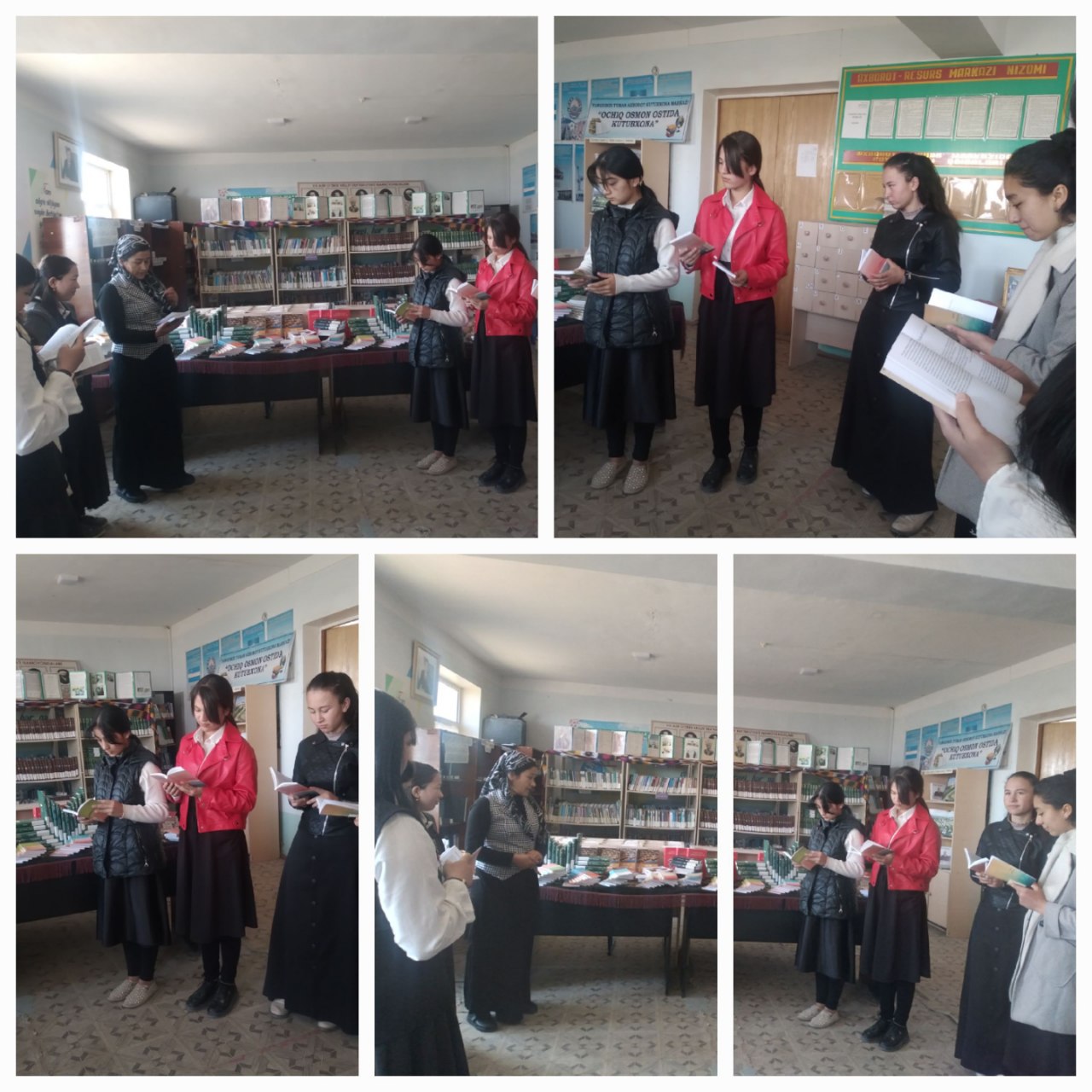 Kutubxona bo'ylab ekskursiya