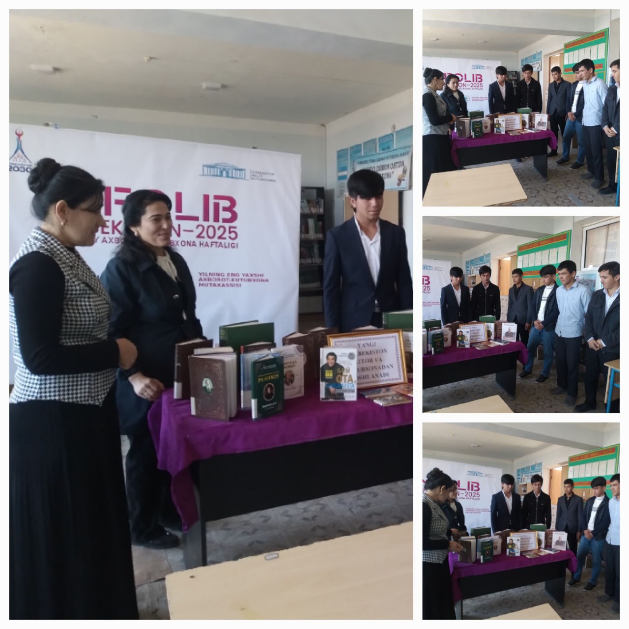 "Kitoblar ovozsiz muallimdir" nomli ekskursiya