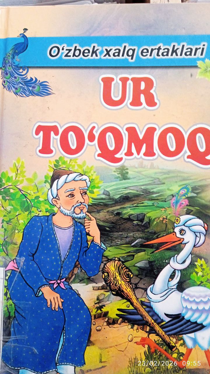 Ur to'qmoq" kitobi.