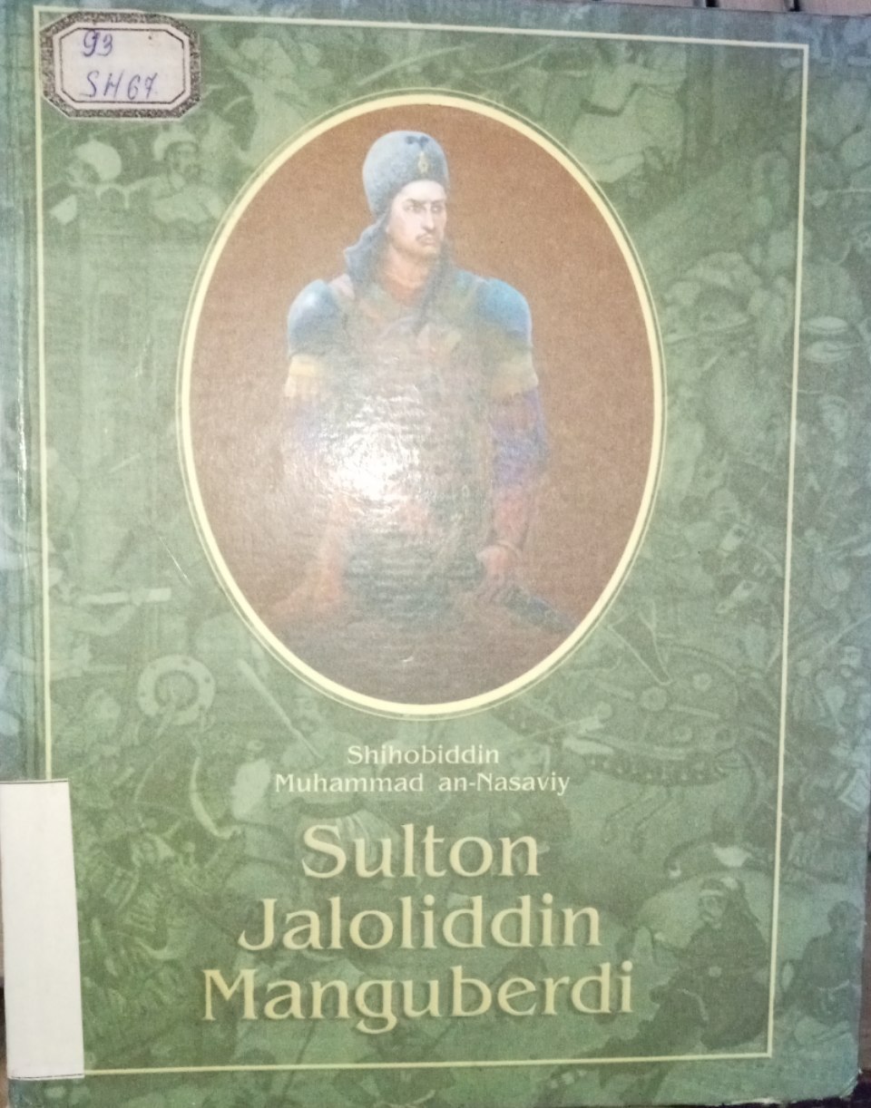 Sulton Jaloliddin Manguberdi" kitobi