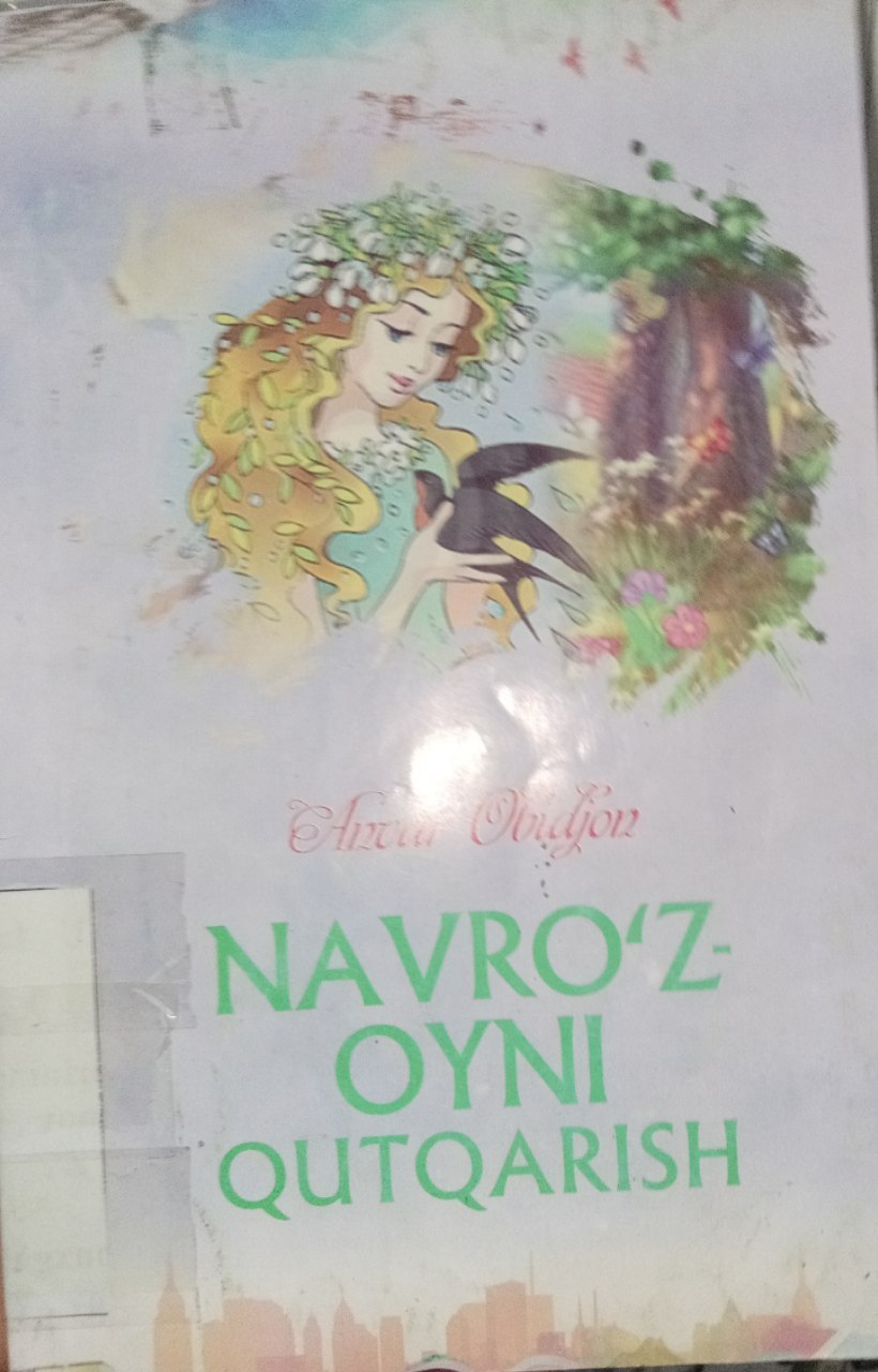 "Navro'zi oyni qutqarish" kitobi.