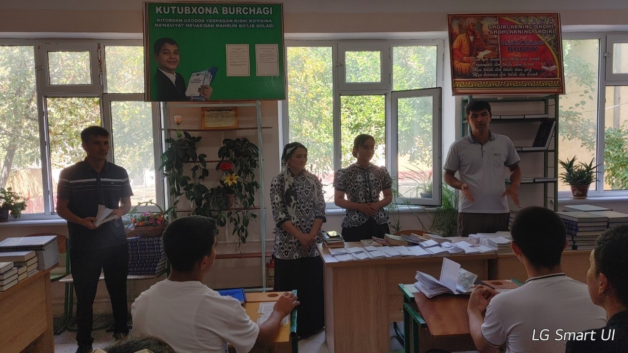 Kitobxonlik – taraqqiyotning poydevori