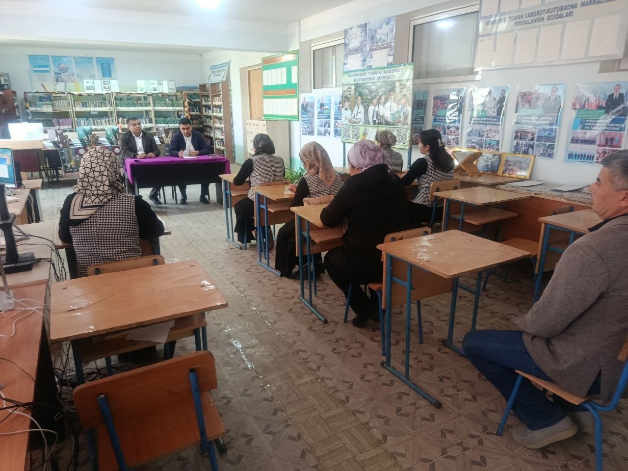Yangiobod tumani axborot-kutubxona markazida huquqiy targ‘ibot tadbiri o‘tkazildi.